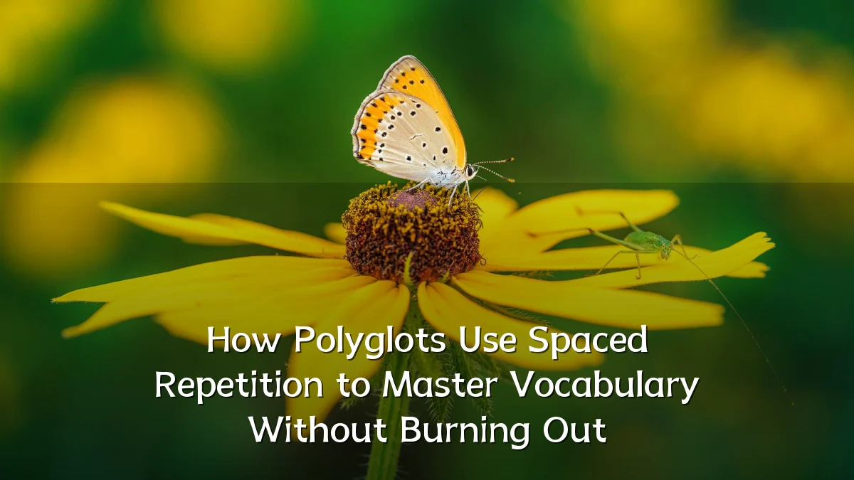 How Polyglots Use Spaced Repetition to Master Vocabulary Without Burning Out