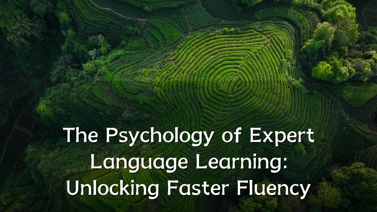 The Psychology of Expert Language Learning: Unlocking Faster Fluency