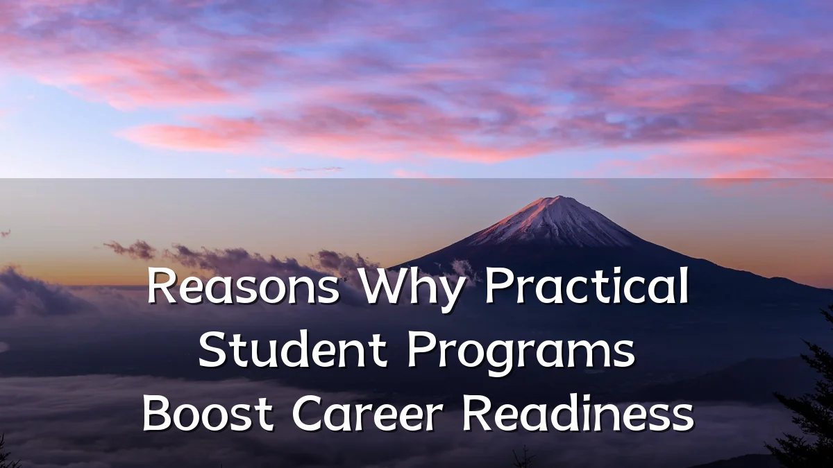Reasons Why Practical Student Programs Boost Career Readiness
